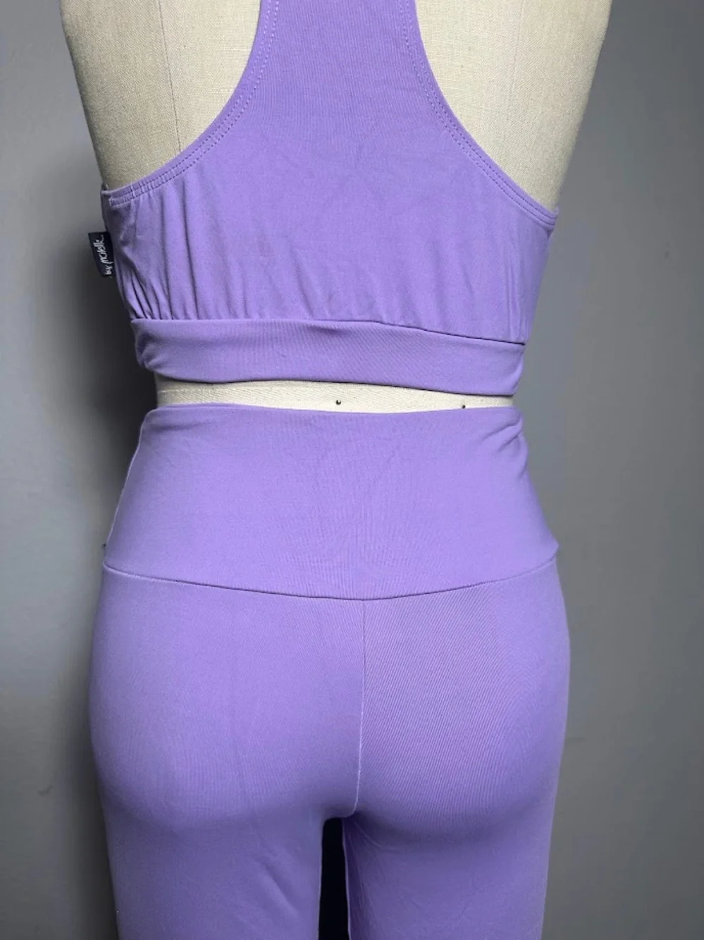 Maristella Citelli Lavender Workout Gym Set Size Small